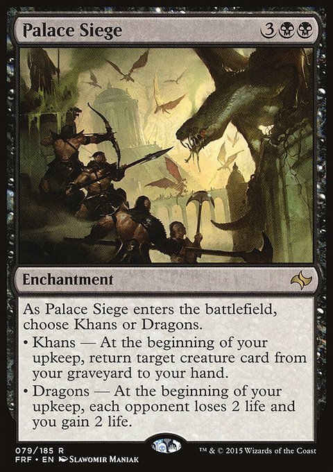 Palace Siege, Fate Reforged #79, Magic: The Gathering card