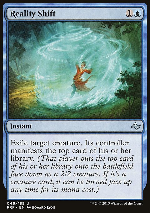 Reality Shift, Fate Reforged #46, Magic: The Gathering card