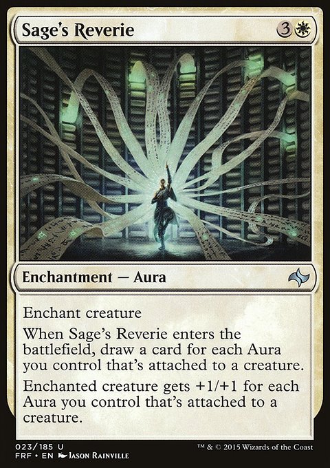 Sage's Reverie, Fate Reforged #23, Magic: The Gathering card