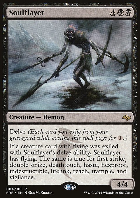 Soulflayer, Fate Reforged #84, Magic: The Gathering card