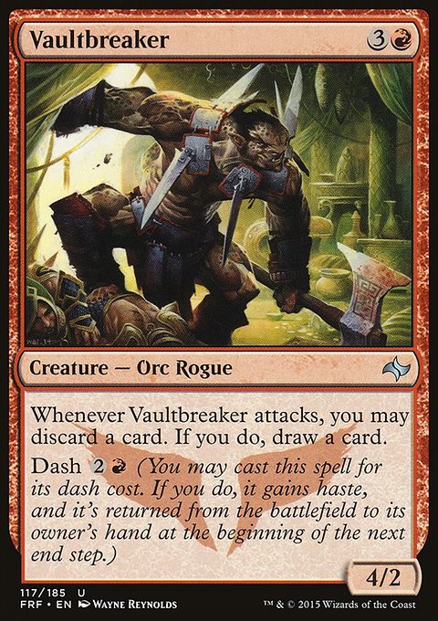 Vaultbreaker, Fate Reforged #117, Magic: The Gathering card