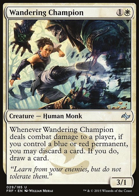 Wandering Champion, Fate Reforged #29, Magic: The Gathering card