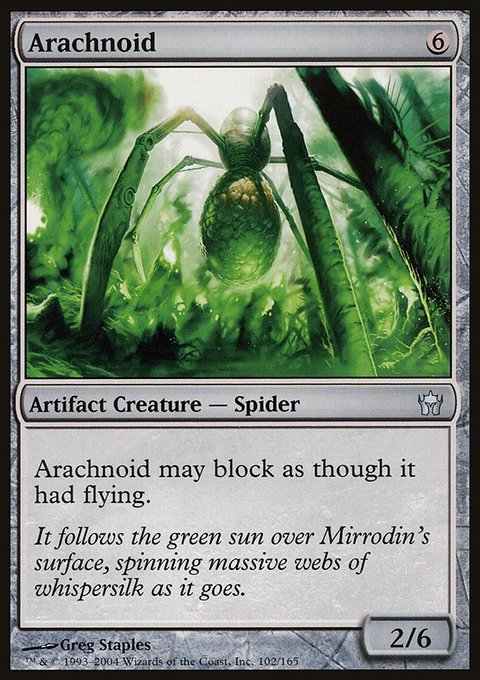 Arachnoid, Fifth Dawn #102, Magic: The Gathering card