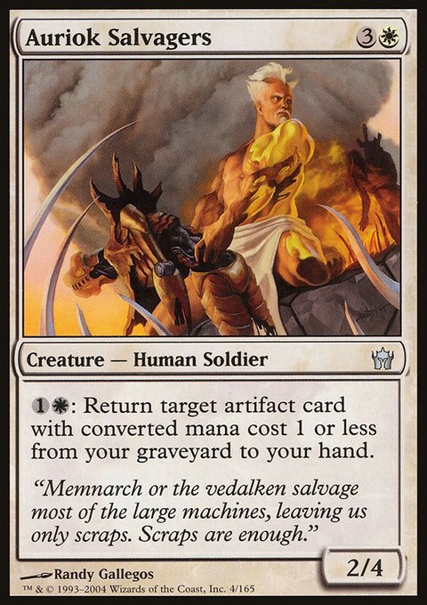 Auriok Salvagers, Fifth Dawn #4, Magic: The Gathering card