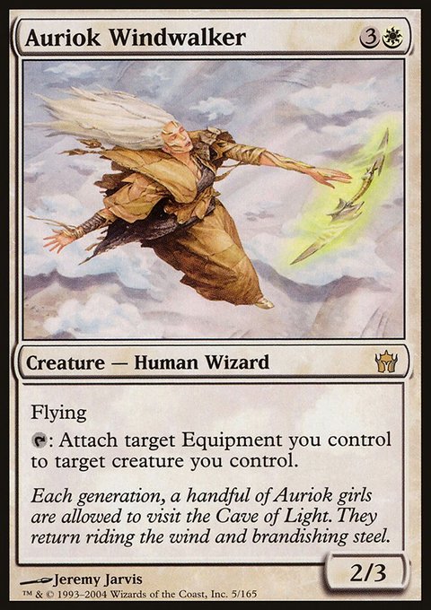 Auriok Windwalker, Fifth Dawn #5, Magic: The Gathering card