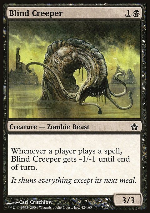 Blind Creeper, Fifth Dawn #42, Magic: The Gathering card