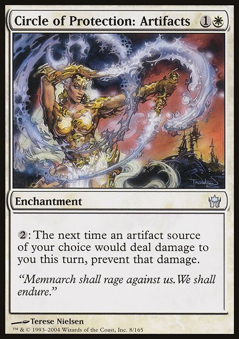 Circle of Protection: Artifacts, Fifth Dawn #8, Magic: The Gathering card
