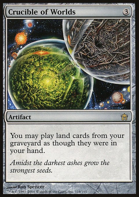 Crucible of Worlds, Fifth Dawn #114, Magic: The Gathering card