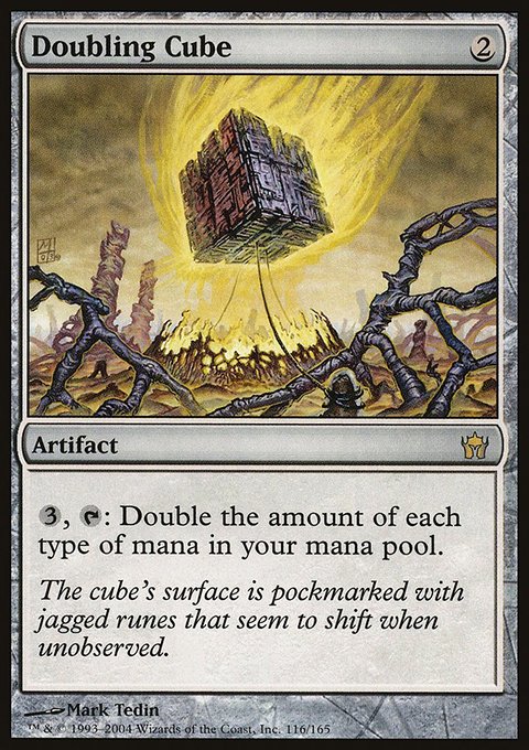 Doubling Cube, Fifth Dawn #116, Magic: The Gathering card
