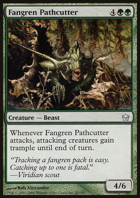 Fangren Pathcutter, Fifth Dawn #87, Magic: The Gathering card