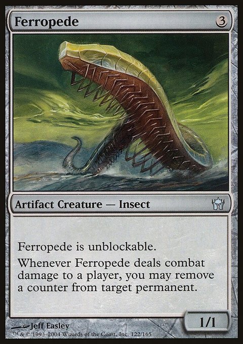 Ferropede, Fifth Dawn #122, Magic: The Gathering card