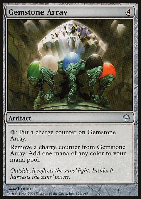 Gemstone Array, Fifth Dawn #124, Magic: The Gathering card