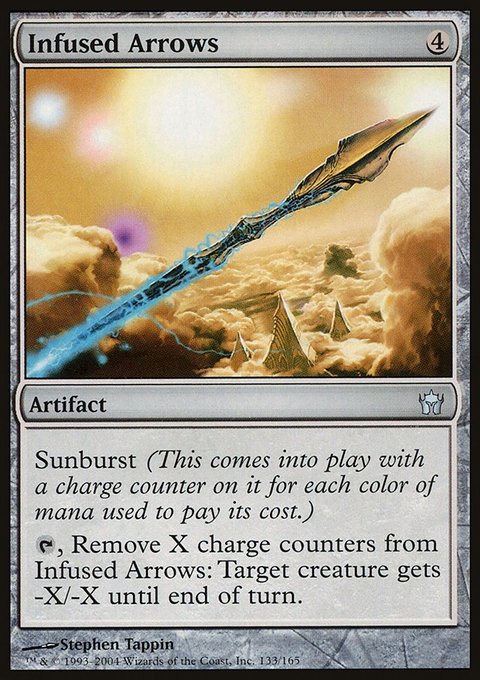 Infused Arrows, Fifth Dawn #133, Magic: The Gathering card