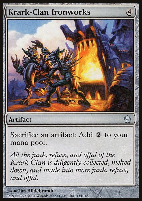 Krark-Clan Ironworks, Fifth Dawn #134, Magic: The Gathering card