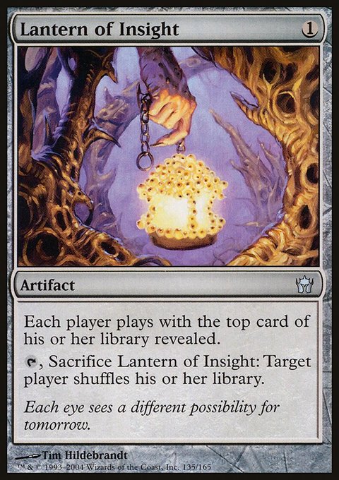 Lantern of Insight, Fifth Dawn #135, Magic: The Gathering card