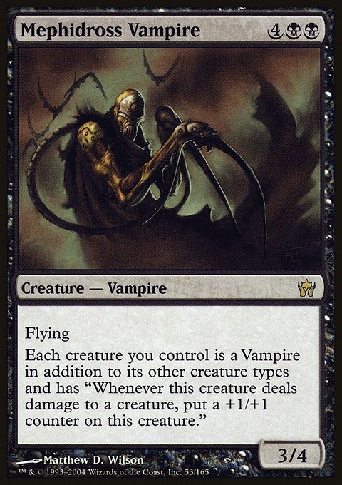 Mephidross Vampire, Fifth Dawn #53, Magic: The Gathering card