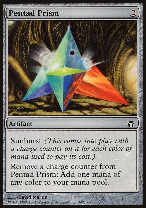 Pentad Prism, Fifth Dawn #143, Magic: The Gathering card
