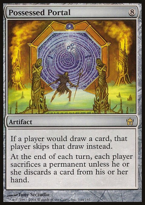 Possessed Portal, Fifth Dawn #144, Magic: The Gathering card