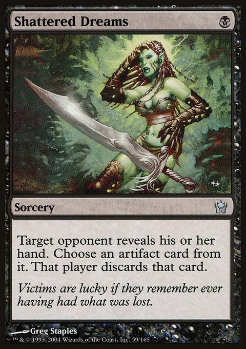 Shattered Dreams, Fifth Dawn #59, Magic: The Gathering card