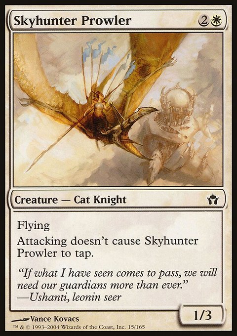 Skyhunter Prowler, Fifth Dawn #15, Magic: The Gathering card