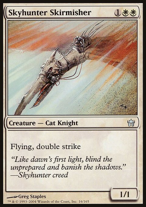 Skyhunter Skirmisher, Fifth Dawn #16, Magic: The Gathering card
