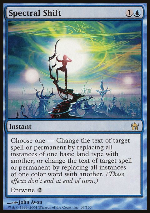Spectral Shift, Fifth Dawn #37, Magic: The Gathering card