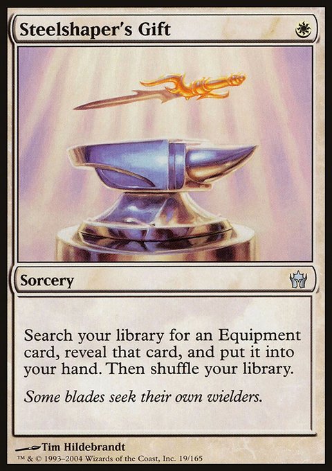 Steelshaper's Gift, Fifth Dawn #19, Magic: The Gathering card