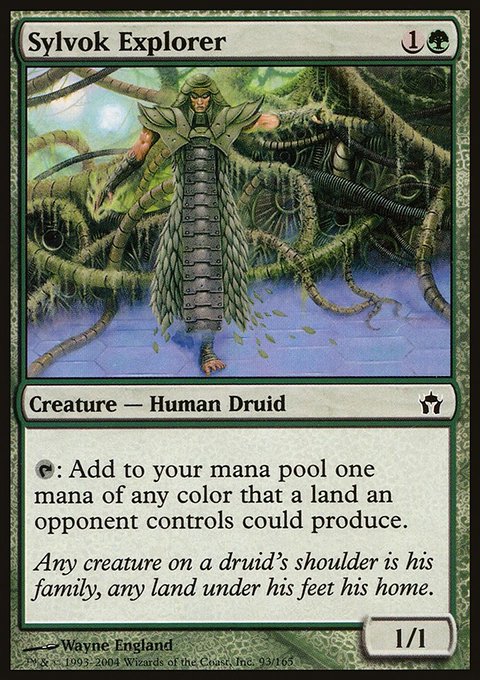 Sylvok Explorer, Fifth Dawn #93, Magic: The Gathering card