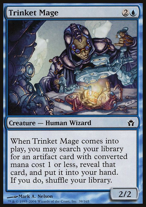 Trinket Mage, Fifth Dawn #39, Magic: The Gathering card