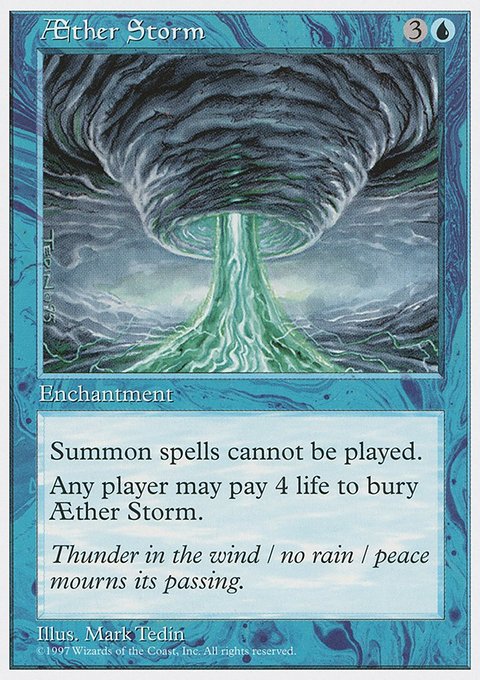 Aether Storm, Fifth Edition #70, Magic: The Gathering card