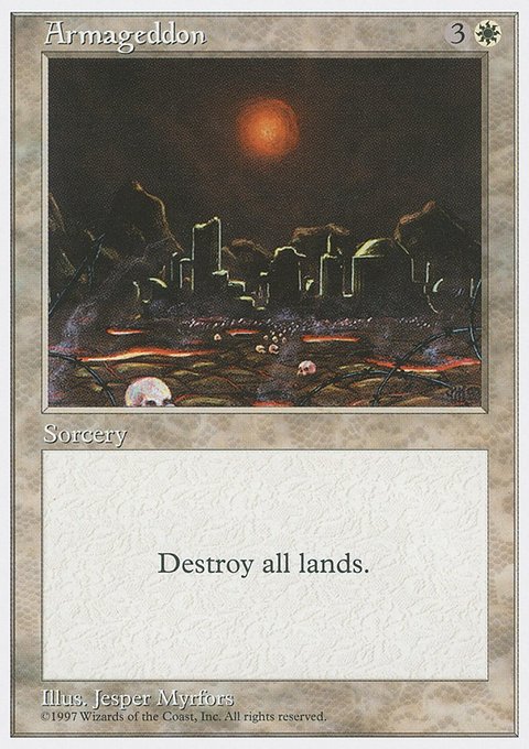 Armageddon, Fifth Edition #7, Magic: The Gathering card