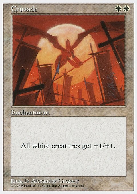 Crusade, Fifth Edition #22, Magic: The Gathering card