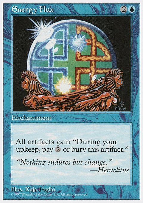Energy Flux, Fifth Edition #83, Magic: The Gathering card