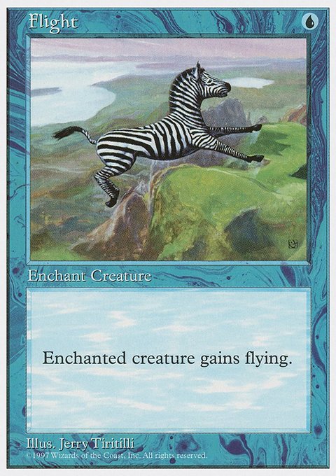 Flight, Fifth Edition #86, Magic: The Gathering card