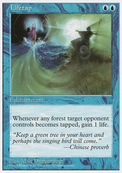 Lifetap, Fifth Edition #99, Magic: The Gathering card