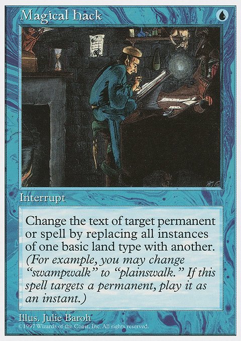 Magical Hack, Fifth Edition #101, Magic: The Gathering card