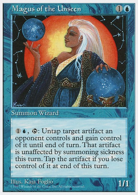 Magus of the Unseen, Fifth Edition #102, Magic: The Gathering card