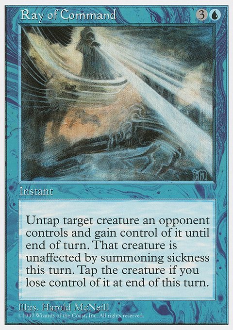 Ray of Command, Fifth Edition #114, Magic: The Gathering card