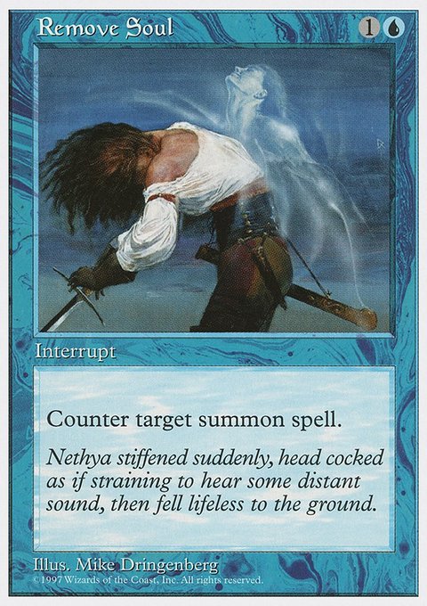 Remove Soul, Fifth Edition #117, Magic: The Gathering card