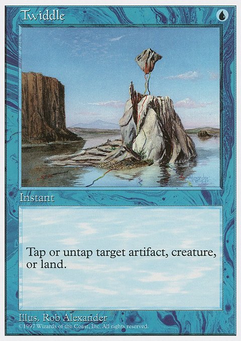Twiddle, Fifth Edition #130, Magic: The Gathering card