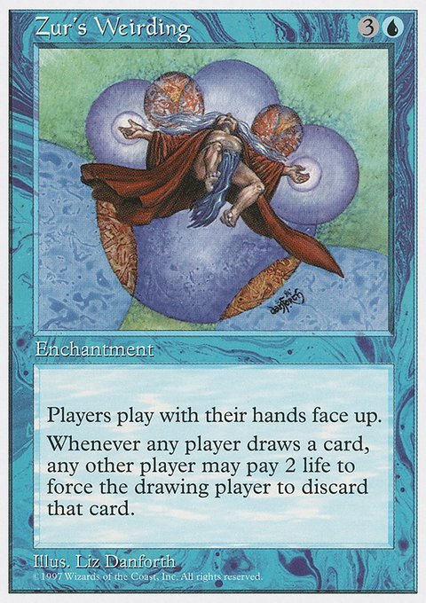 Zur's Weirding, Fifth Edition #138, Magic: The Gathering card
