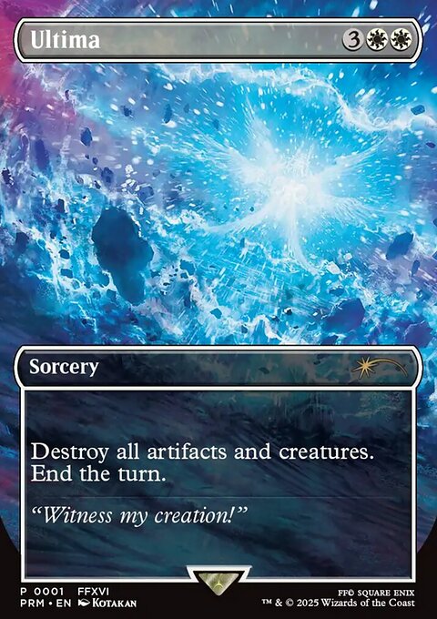 Ultima, FIN Standard Showdown #1, Magic: The Gathering card