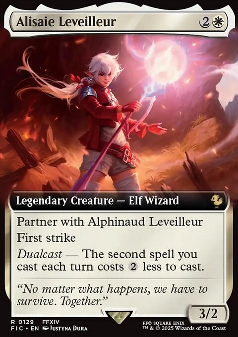 Alisaie Leveilleur, Final Fantasy Commander #129, Magic: The Gathering card