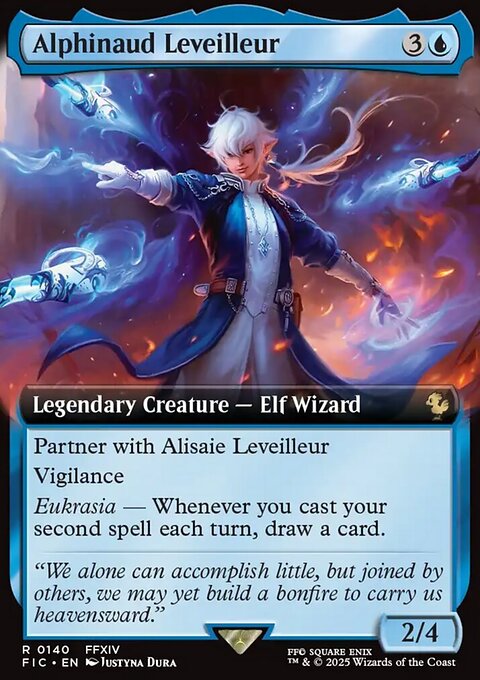 Alphinaud Leveilleur, Final Fantasy Commander #140, Magic: The Gathering card