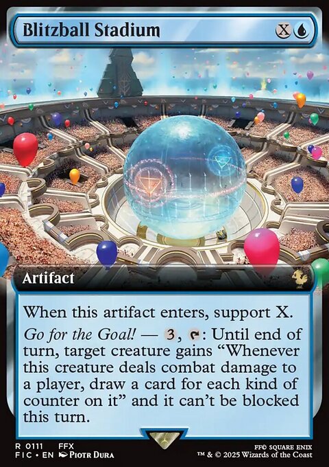 Blitzball Stadium, Final Fantasy Commander #111, Magic: The Gathering card