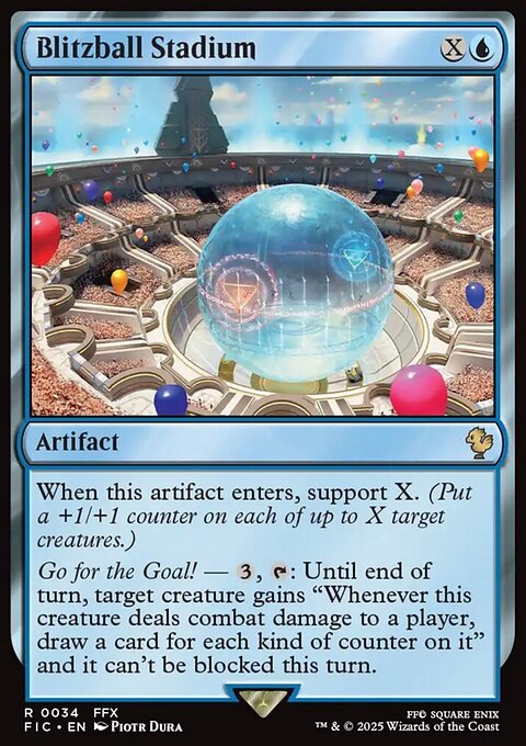 Blitzball Stadium, Final Fantasy Commander #34, Magic: The Gathering card