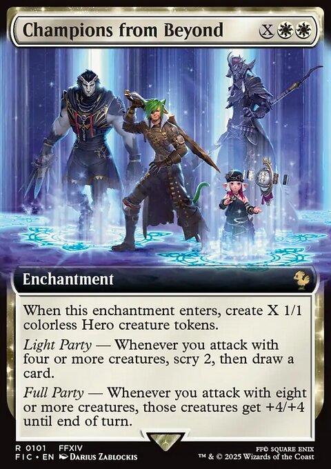 Champions from Beyond, Final Fantasy Commander #101, Magic: The Gathering card