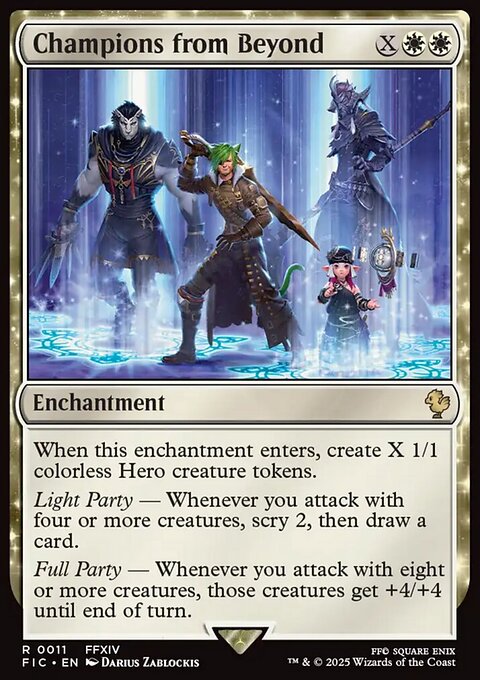 Champions from Beyond, Final Fantasy Commander #11, Magic: The Gathering card