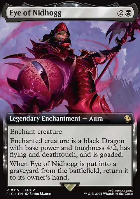 Eye of Nidhogg, Final Fantasy Commander #115, Magic: The Gathering card