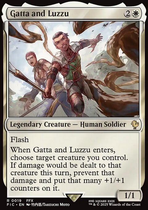 Gatta and Luzzu, Final Fantasy Commander #19, Magic: The Gathering card